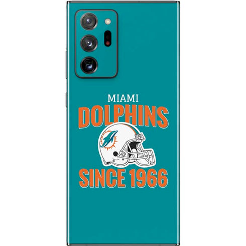 NFL Miami Dolphins Helmet Galaxy Note20 Ultra 5G Skin