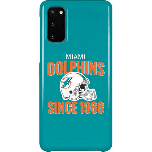 NFL Miami Dolphins Helmet Galaxy S20 Lite Case
