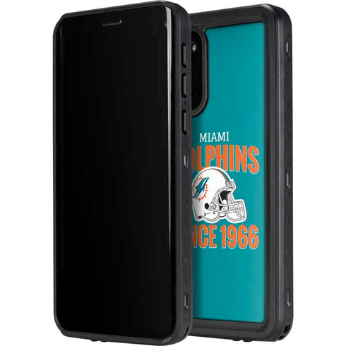 NFL Miami Dolphins Helmet Galaxy S20 Plus Waterproof Case