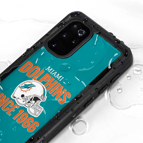 NFL Miami Dolphins Helmet Galaxy S20 Plus Waterproof Case