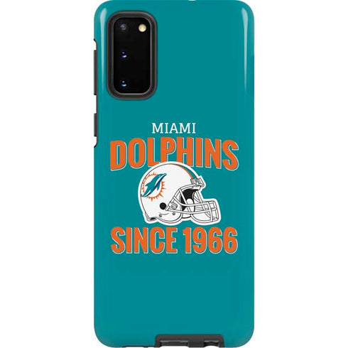 NFL Miami Dolphins Helmet Galaxy S20 Pro Case