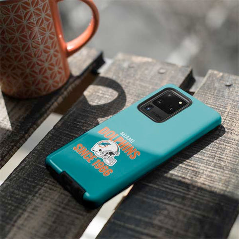 NFL Miami Dolphins Helmet Galaxy S20 Ultra 5G Pro Case