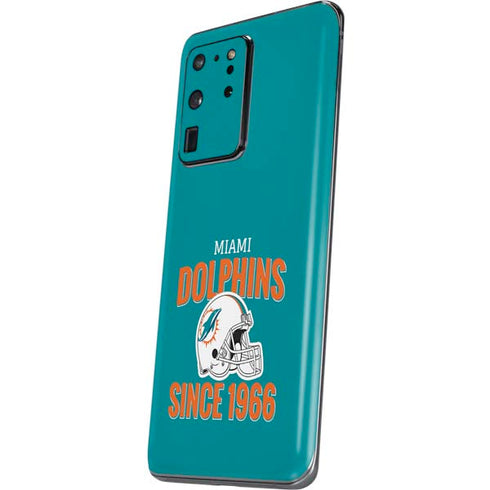NFL Miami Dolphins Helmet Galaxy S20 Ultra 5G Skin