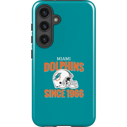 NFL Miami Dolphins Helmet Galaxy S25 Impact Case