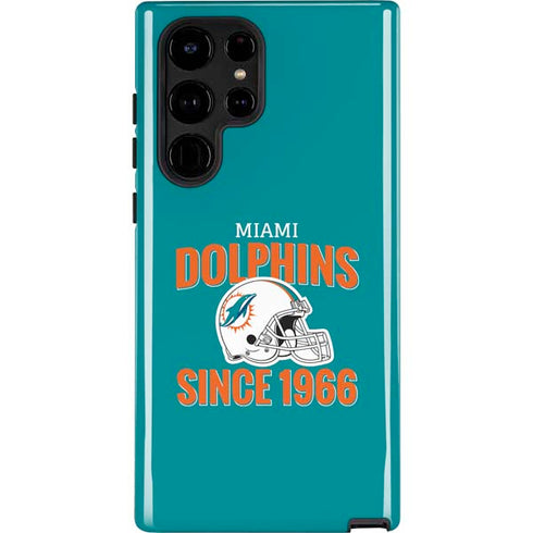NFL Miami Dolphins Helmet Galaxy Cases