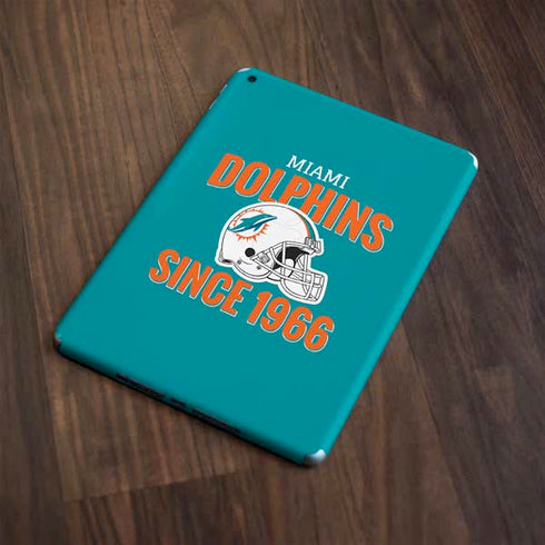 NFL Miami Dolphins Helmet Apple iPad Skin