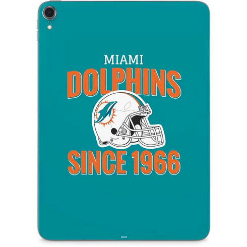 NFL Miami Dolphins Helmet Apple iPad Pro Skin