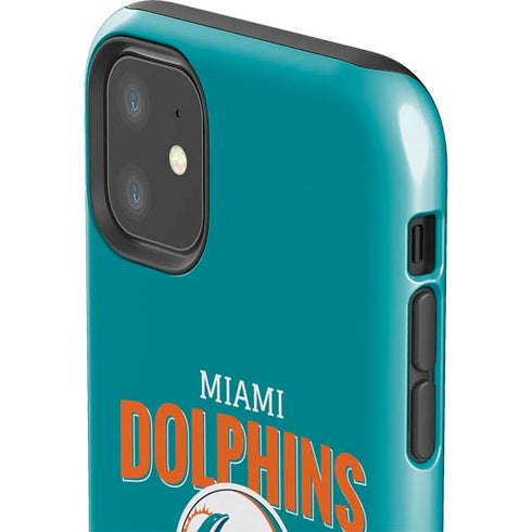 NFL Miami Dolphins Helmet iPhone 11 Impact Case