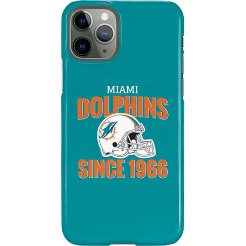 NFL Miami Dolphins Helmet iPhone 11 Pro Lite Case