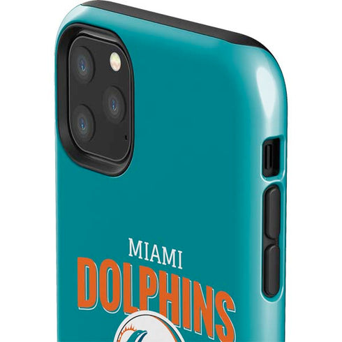 NFL Miami Dolphins Helmet iPhone 11 Pro Max Impact Case