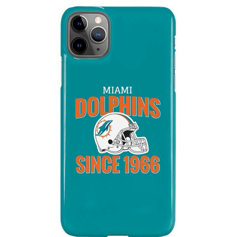 NFL Miami Dolphins Helmet iPhone 11 Pro Max Lite Case