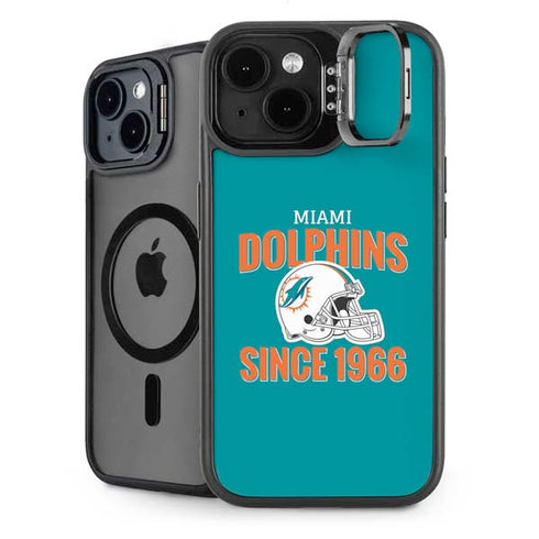 NFL Miami Dolphins Helmet iPhone 15 Kickstand Case