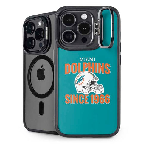 NFL Miami Dolphins Helmet iPhone 15 Pro Kickstand Case