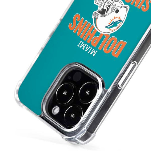NFL Miami Dolphins Helmet iPhone 16 Pro Max MagSafe Case