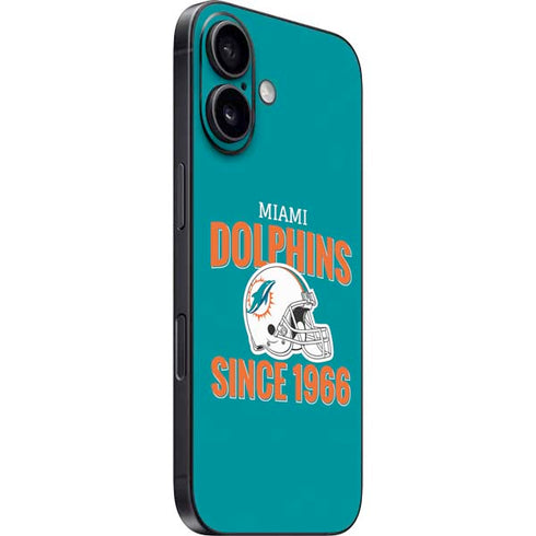 NFL Miami Dolphins Helmet iPhone 16 Skin