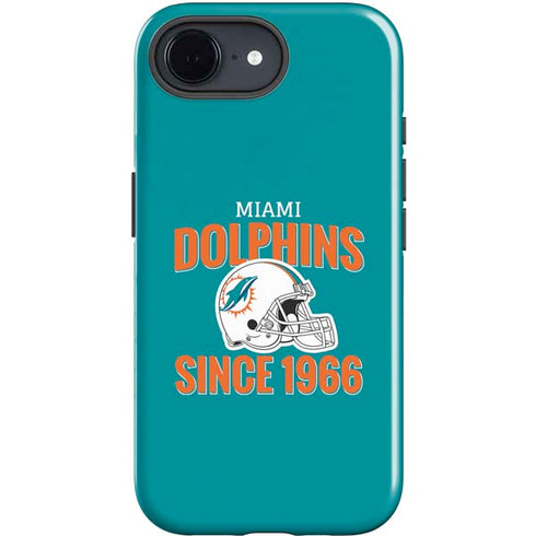 NFL Miami Dolphins Helmet iPhone 16e Impact Case
