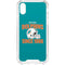 NFL Miami Dolphins Helmet iPhone XS Clear Case