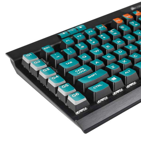NFL Miami Dolphins Helmet K95 RGB PLATINUM Mechanical Gaming Keyboard Skin