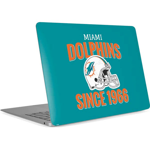 NFL Miami Dolphins Helmet Apple MacBook Air Skin