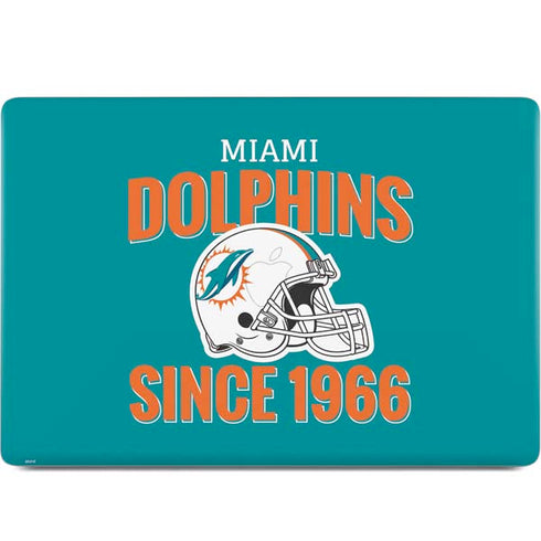 NFL Miami Dolphins Helmet MacBook Skins