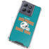 NFL Miami Dolphins Helmet Moto G Stylus 5G (2025) Clear Case