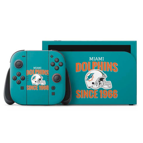 NFL Miami Dolphins Helmet Nintendo Skins