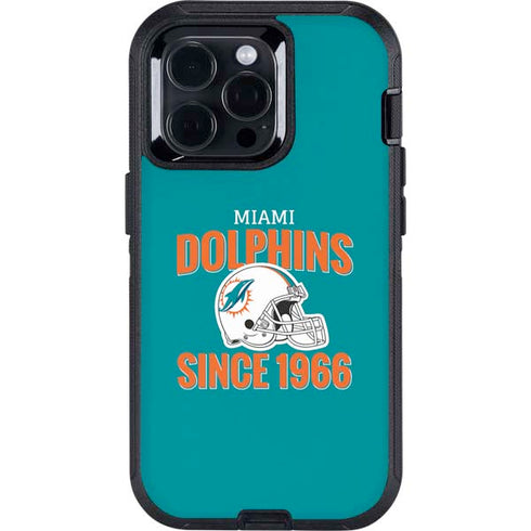 NFL Miami Dolphins Helmet Otterbox Defender iPhone Skin