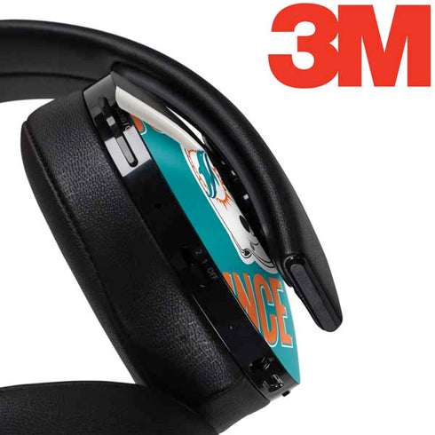 NFL Miami Dolphins Helmet PlayStation 4 Gold Wireless Headset Skin
