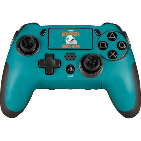 NFL Miami Dolphins Helmet PlayStation Scuf Vantage 2 Controller Skin