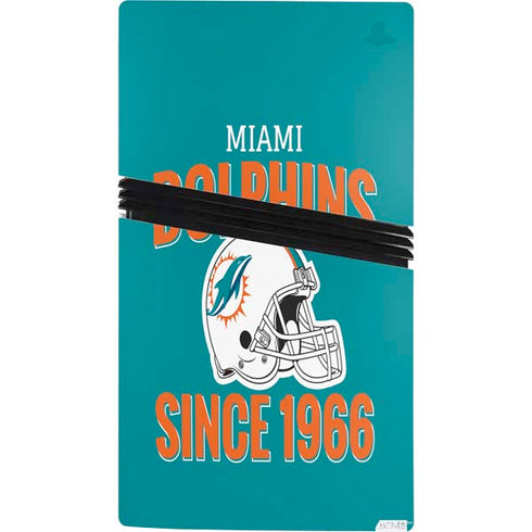 NFL Miami Dolphins Helmet PS5 Pro Bundle Skin