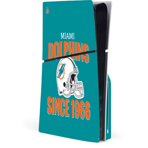 NFL Miami Dolphins Helmet PlayStation PS5 Skins