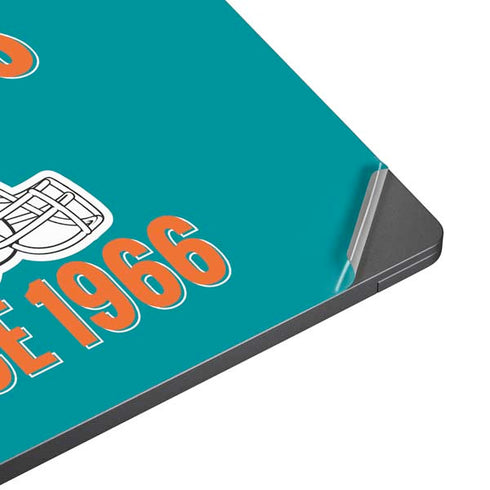 NFL Miami Dolphins Helmet Surface Laptop 7 13.8in Skin