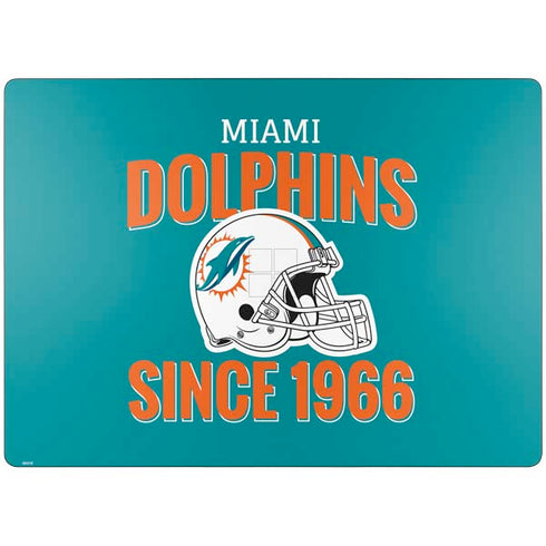 NFL Miami Dolphins Helmet Surface Laptop 7 15in Skin