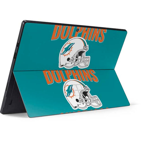 NFL Miami Dolphins Helmet Surface Pro 7 Skin