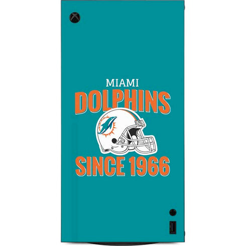 NFL Miami Dolphins Helmet XBox Series X Digital Edition Console Skin