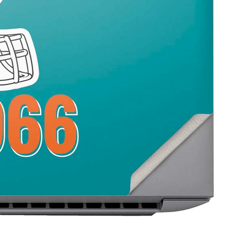 NFL Miami Dolphins Helmet HP ZBook Fury 16 G10 Skin