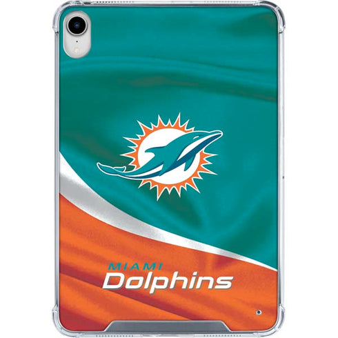 NFL Miami Dolphins iPad 11th Gen (2025) Clear Case