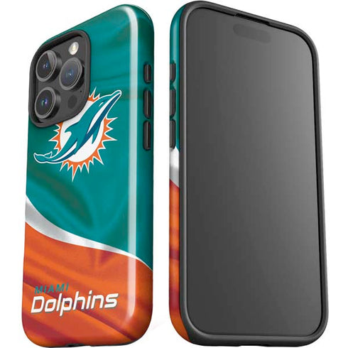 NFL Miami Dolphins iPhone 16 Pro Impact Case