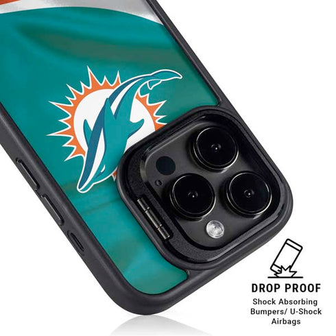 NFL Miami Dolphins iPhone 16 Pro Kickstand Case