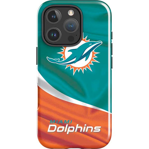 NFL Miami Dolphins iPhone 16 Pro Max Impact Case
