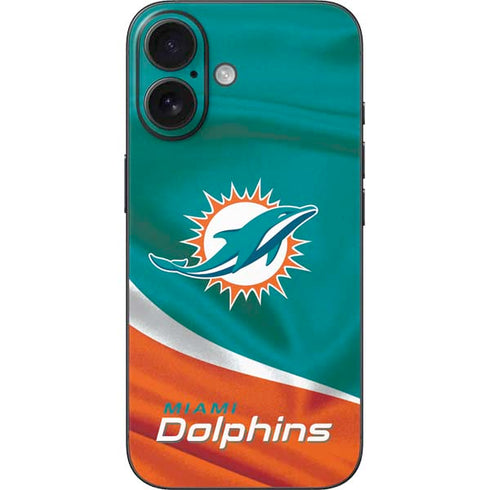 NFL Miami Dolphins iPhone 16 Skin