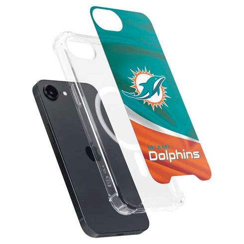 NFL Miami Dolphins iPhone 16e MagSafe Case