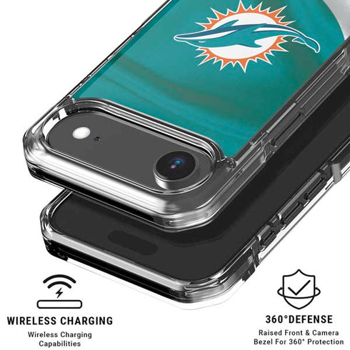 NFL Miami Dolphins iPhone 17 Air Clear Case