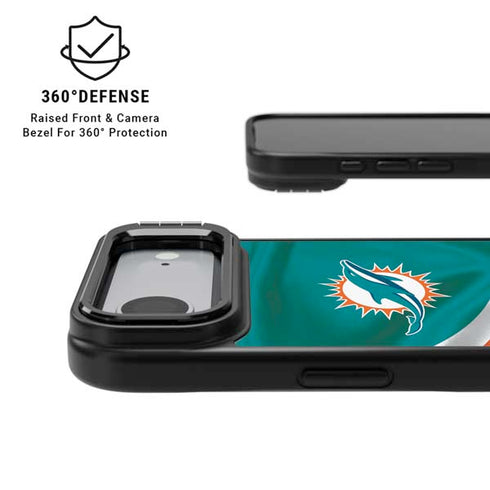 NFL Miami Dolphins iPhone 17 Air Kickstand Case