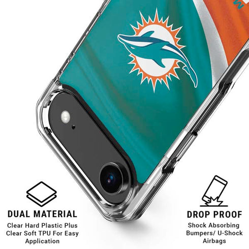 NFL Miami Dolphins iPhone 17 Air MagSafe Case