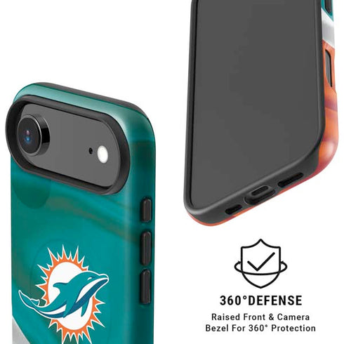 NFL Miami Dolphins iPhone 17 Air Magsafe Impact Case