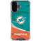 NFL Miami Dolphins iPhone 17 Clear Case