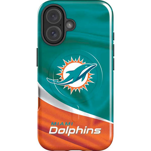 NFL Miami Dolphins iPhone 17 Magsafe Impact Case
