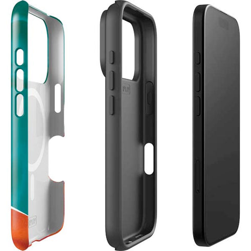 NFL Miami Dolphins iPhone 17 Pro Magsafe Impact Case