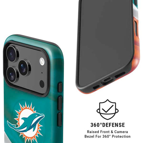 NFL Miami Dolphins iPhone 17 Pro Magsafe Impact Case